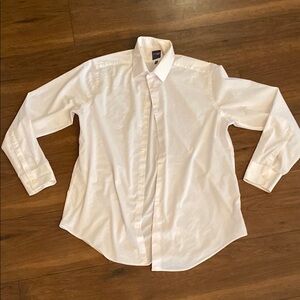 Classic White Men's Shirt